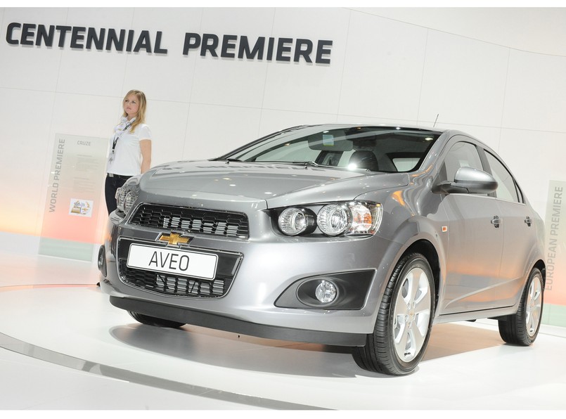 Chevrolet Aveo - mały sedan prosto z Genewy