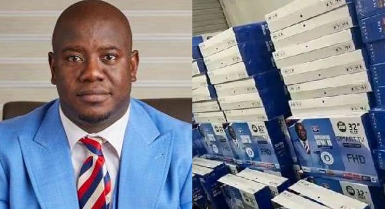 Ghanaians want OSP to investigate Farouk Mahama as branded 32-inch TVs cause a stir