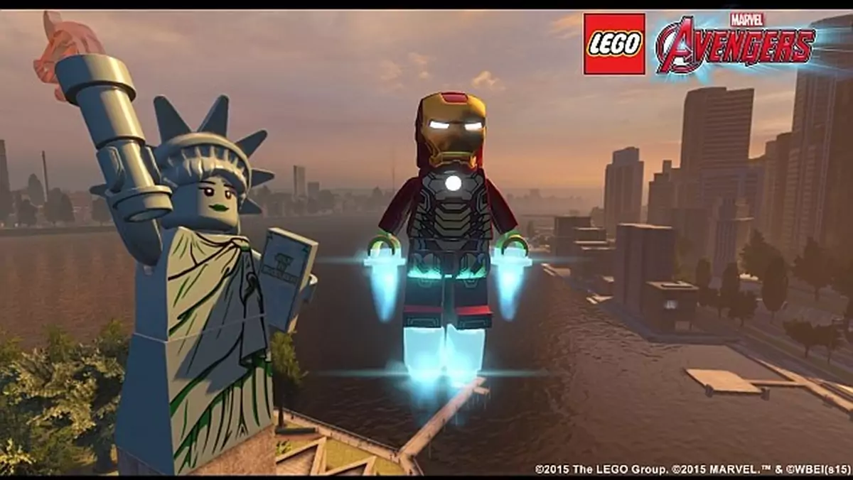 Rzućcie okiem na otwarty świat w LEGO Marvel's Avengers