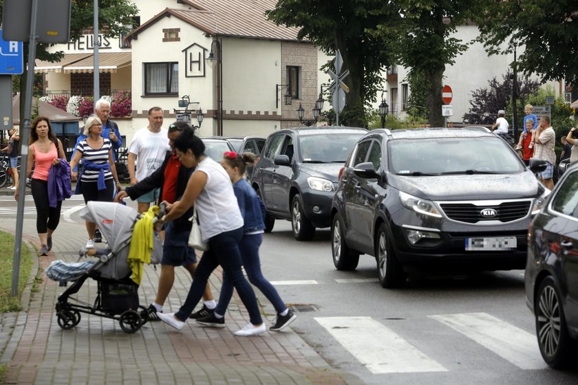 Korki na Półwyspie Helskim 