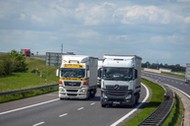 ciężąrówka autostrada droga