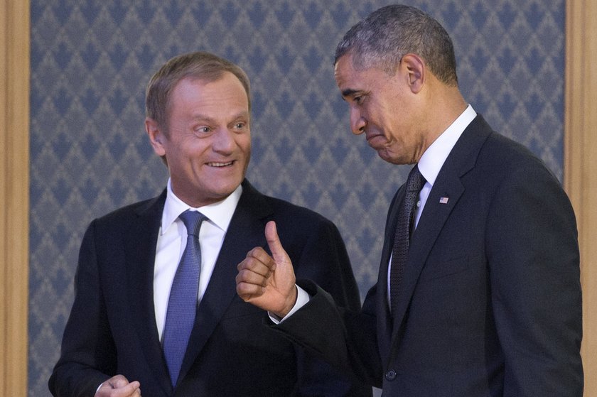 Tusk i Obama