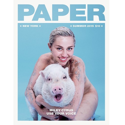 Miley Cyrus w magazynie 'Paper'