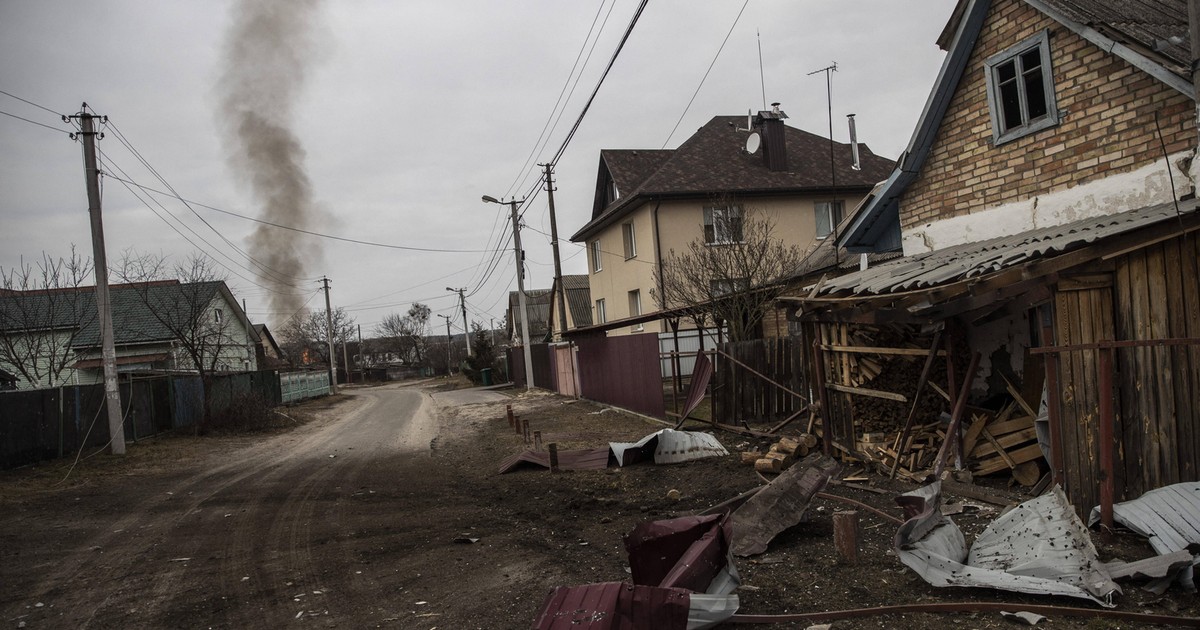 Irbene.  Rușii trăgeau în cei evacuați.  familia este moartă