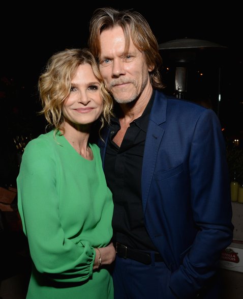 Kyra Sedgwick i Kevin Bacon, 2017 r.