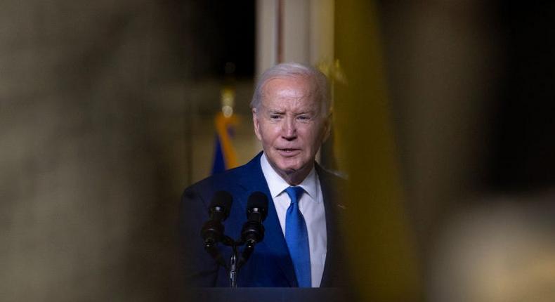 US President Joe Biden.Scott Olson/Getty Images