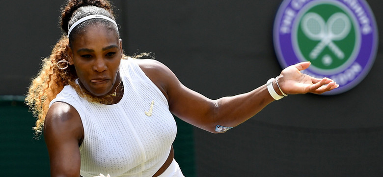 Wimbledon: Serena Williams ukarana za uszkodzenie kortu