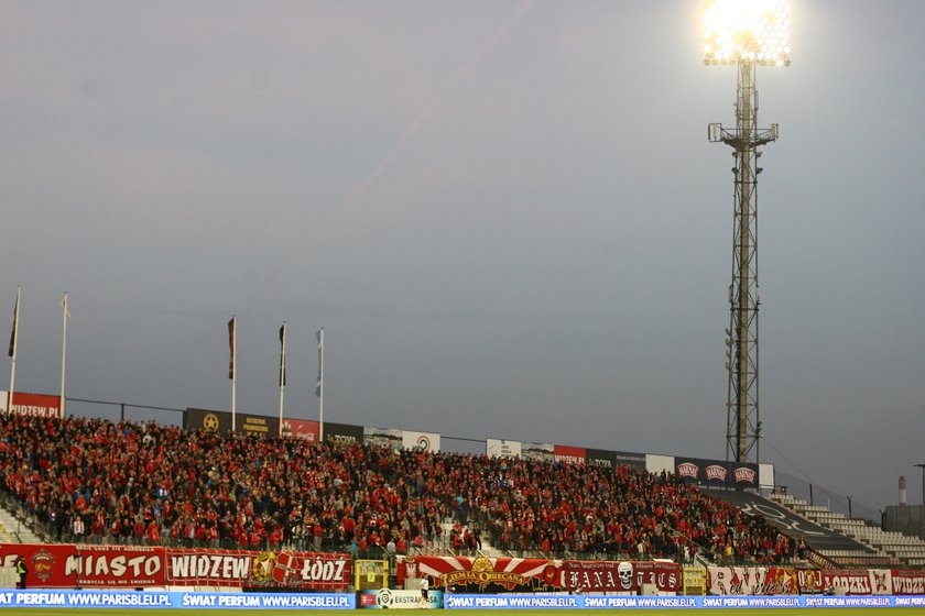 Mecz ekstraklasy Widzew - Lechia