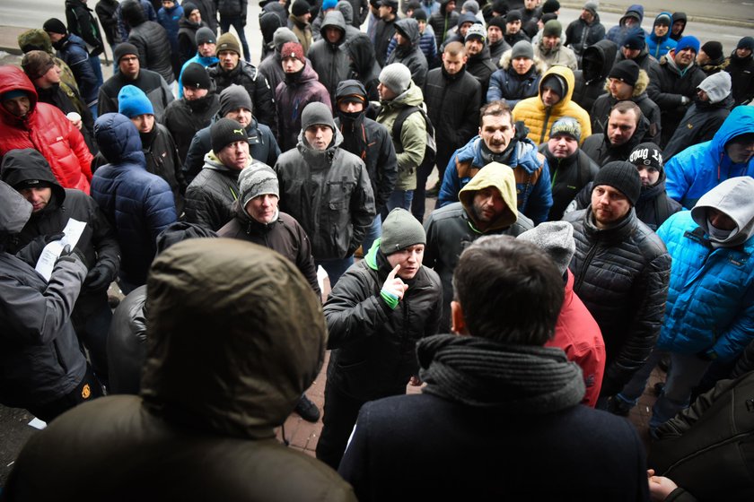 Uczestnicy protestu mają kłopoty 