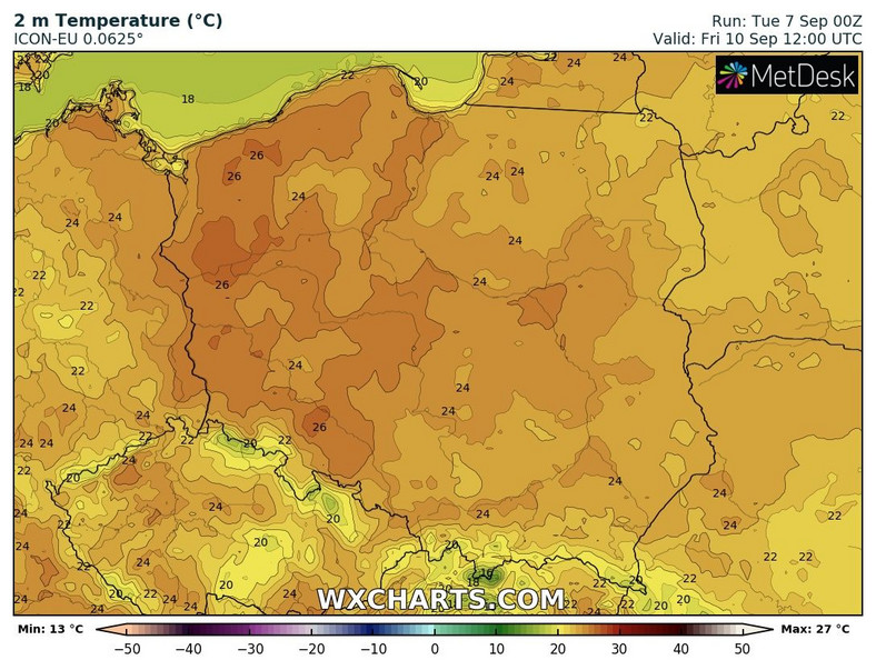 Na zachodzie niebawem zrobi się gorąco