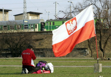 POLAND-POPE-TRAIN