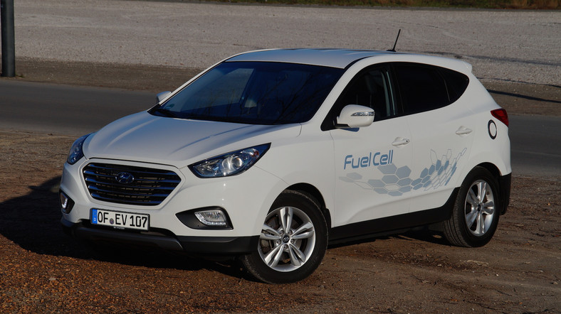 Hyundai ix35 Fuel Cell Bez spalin i ładowania