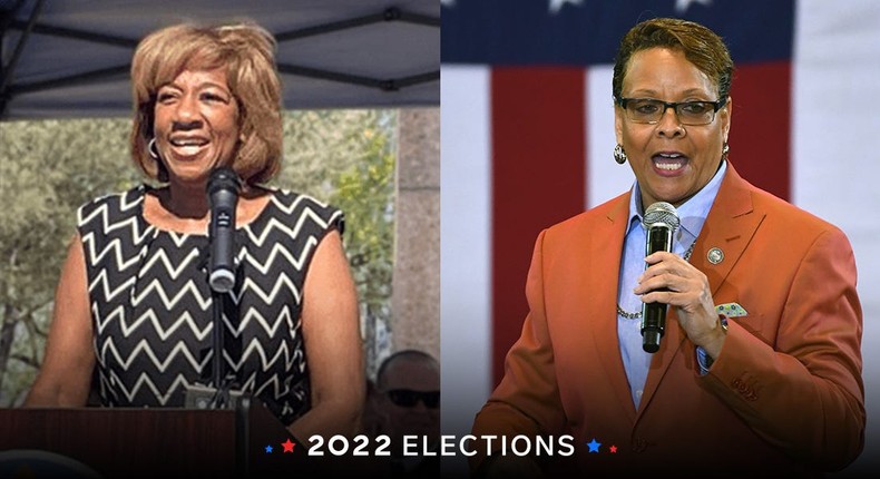 Pamela Goynes-Brown's campaign; Ethan Miller/Getty Images; Insider