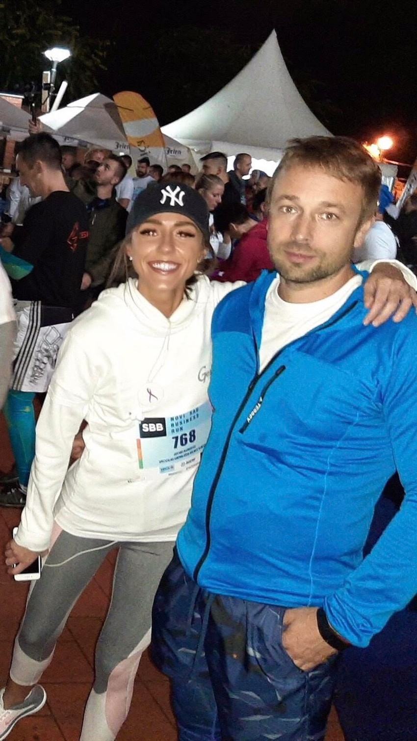 Jovana sa svojim mentorom Balyi Balazs