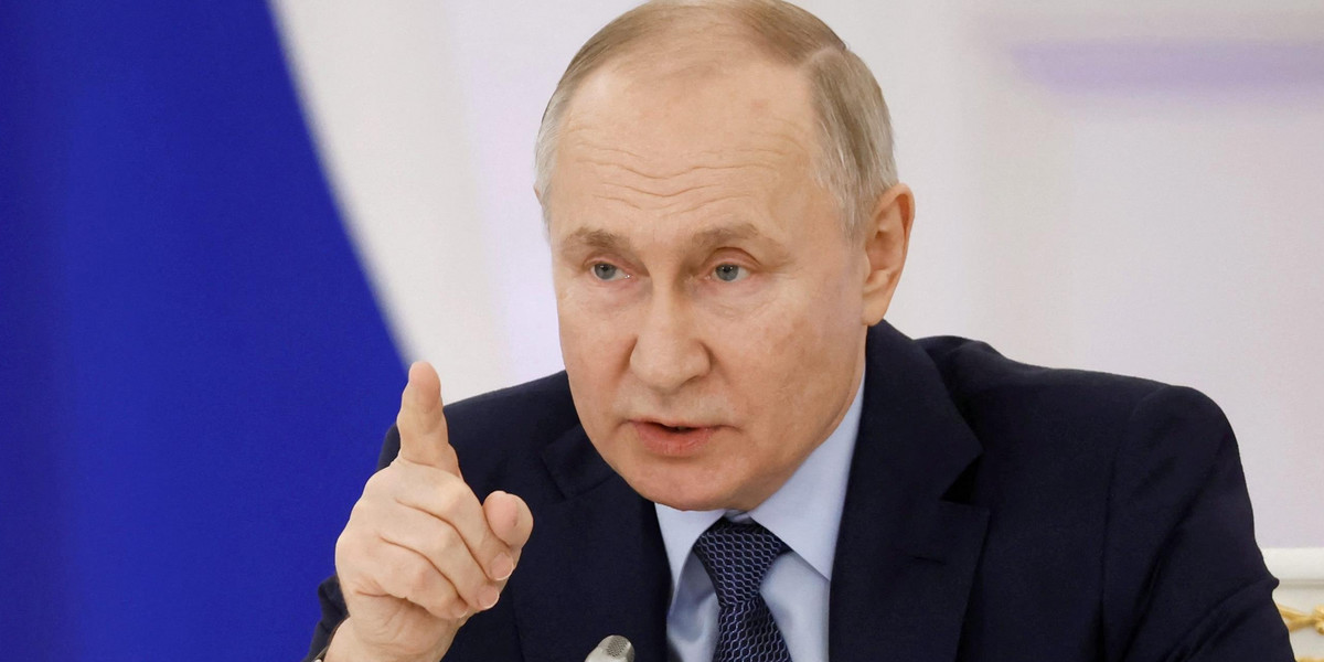 Prezydent Rosji Władimir Putin wydał rozkaz ataku na Ukrainę. To z jego woli toczy się tam wojna.