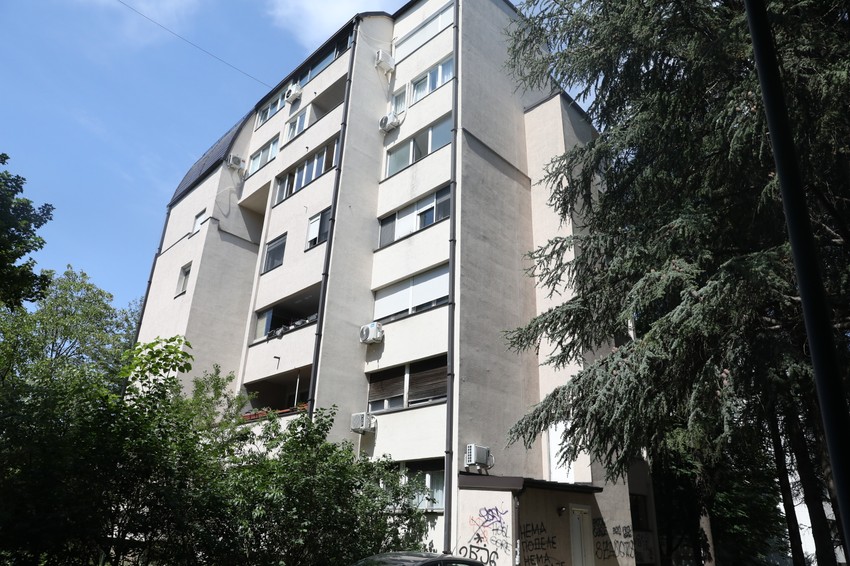 Zgrada u kojoj je živeo nastradali Đorđe Mijatović