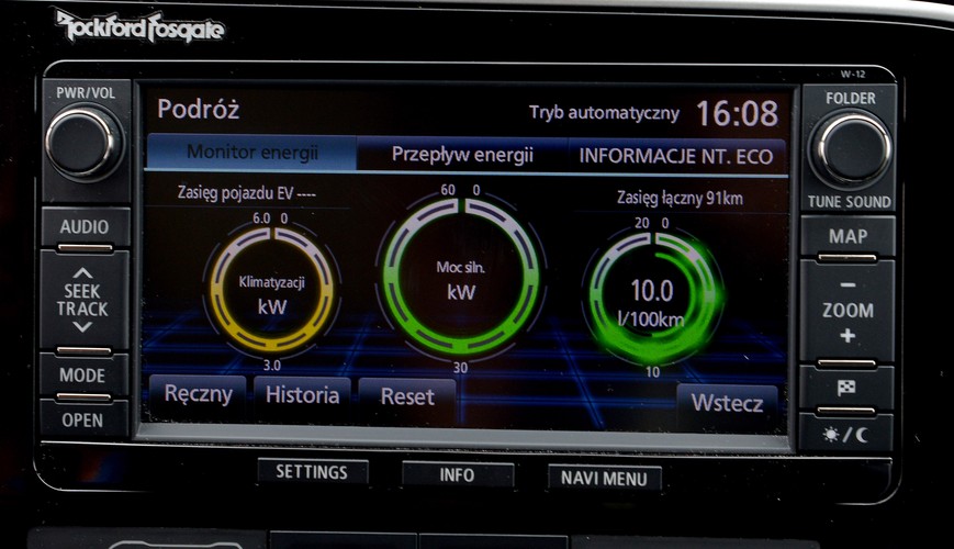 Mitsubishi outlander PHEV - spala 1,9 l/100 km?