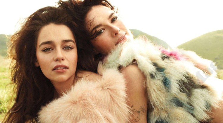 Emilia Clarke és Lena Headey