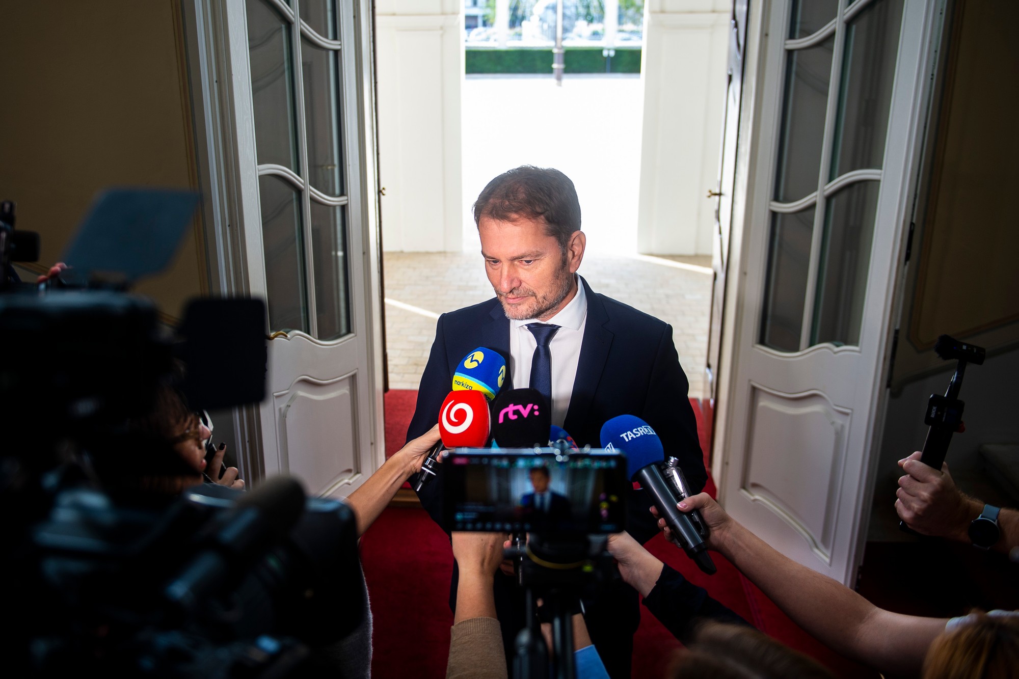 Predseda hnutia OĽANO Igor Matovič.