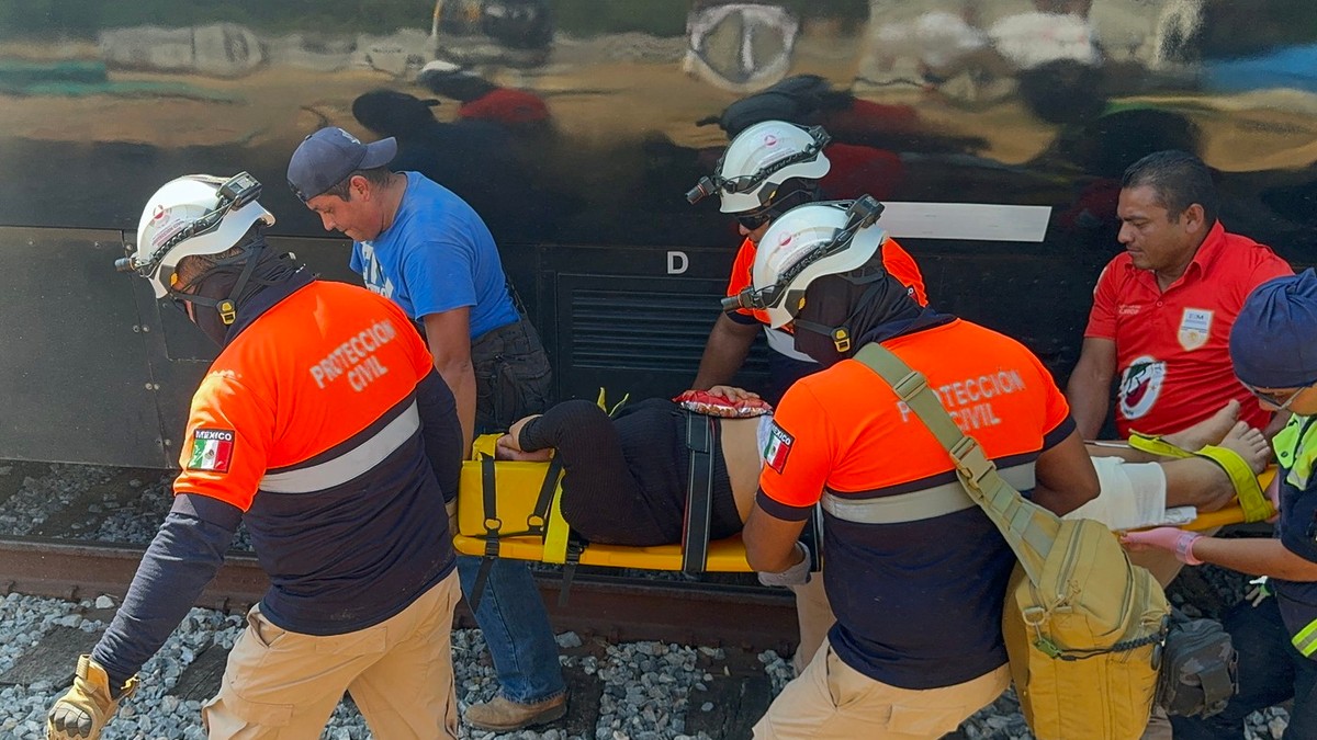 Železnička nesreća u Nizandi, Meksiko, 28. decembra