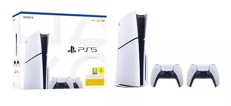 PlayStation 5 Slim z dodatkowym kontrolerem w promocji