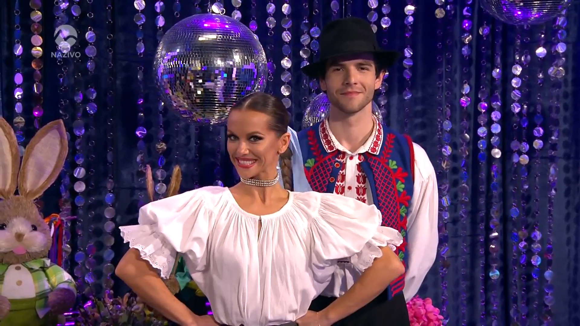 Ôsme kolo 10. série Let’s Dance: Kristián Baran a Dominika Rošková.