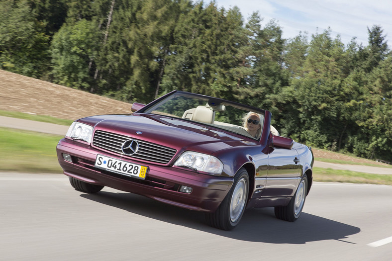 Mercedes SL - cena auta z roku 1995 - 52 000 zł