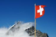 Szwajcaria flaga alpy