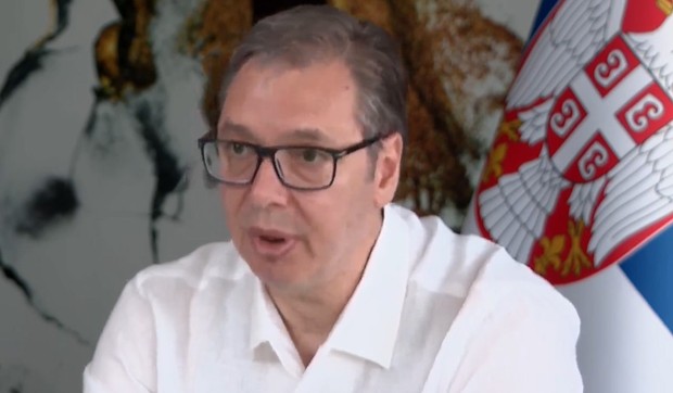Aleksandar Vučić u Pragu