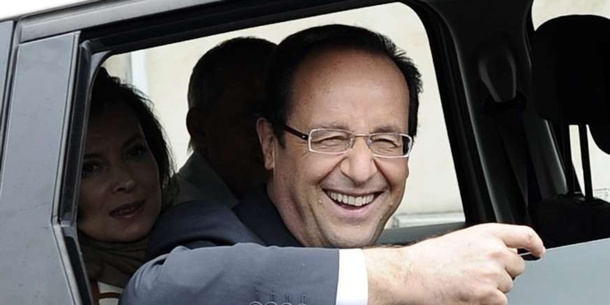 francja wybory Francois Hollande  prezydent