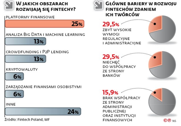 W jakich obszarach rozwijają się fintechy?