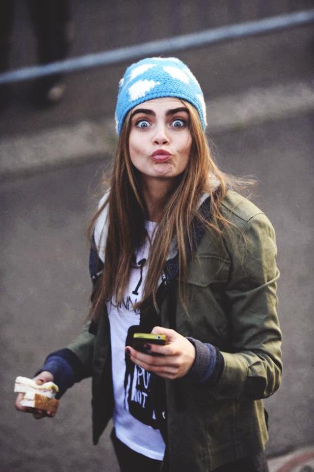 Cara Delevingne téli stilustipp