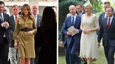 Melania Trump czy Agata Duda? Pojedynek na stroje