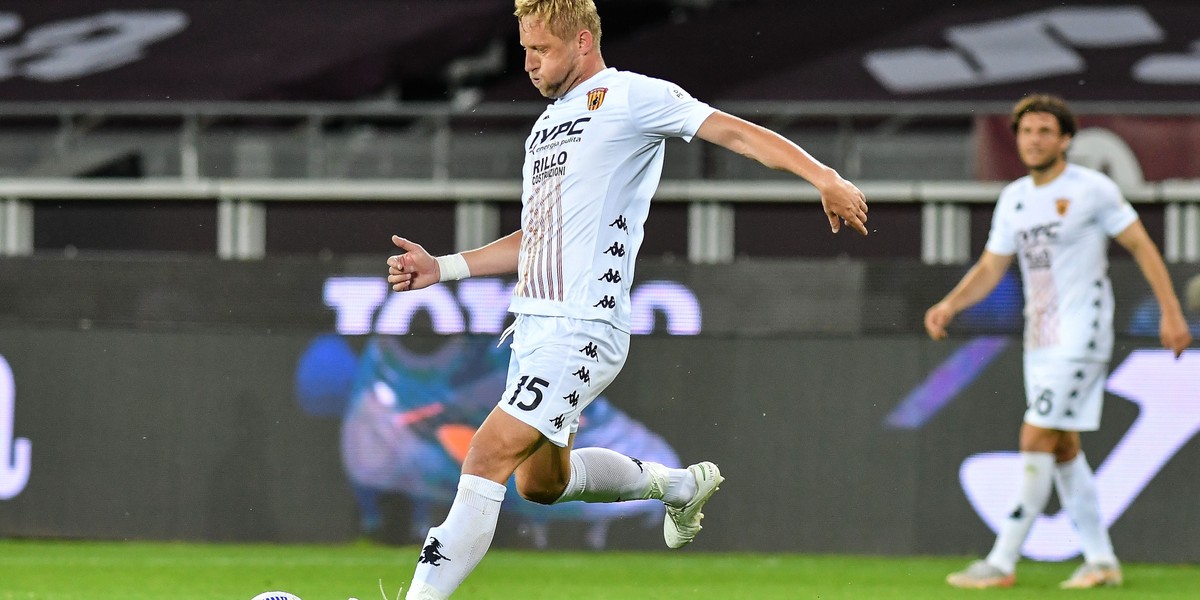 Kamil Glik zagrał w meczu Parma –  Benevento.