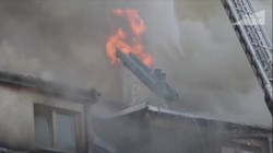 Pożar bloku w Warszawie. Ewakuowano 100 osób, jedną zatrzymano