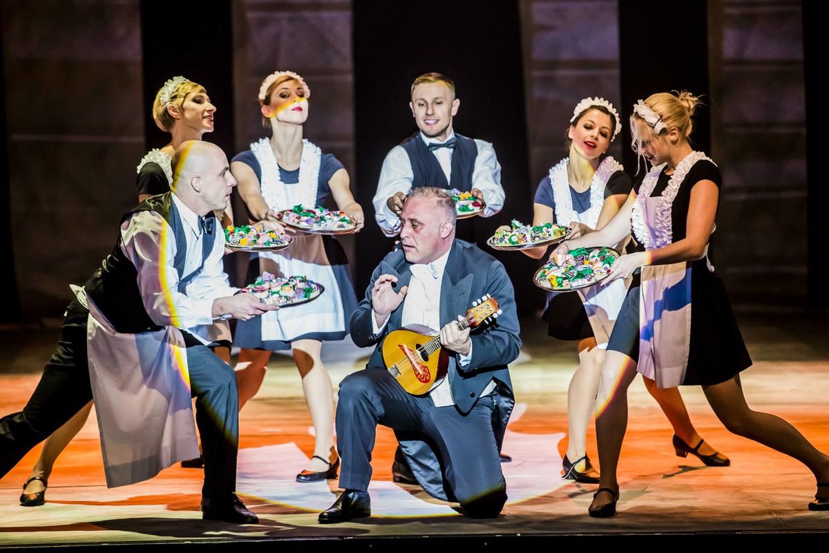 Scena ze spektaklu w teatrze Syrena