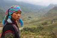 Ethnic group Hmong in Sapa area, Vietnam