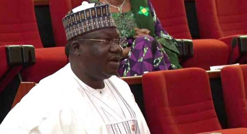 Sanate President Ahmad Lawan (Channels)