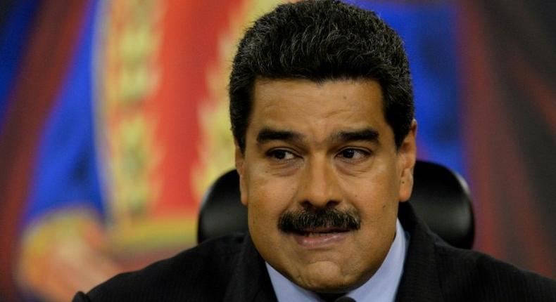 Venezuela President Nicolas Maduro said in a speech to cheering supporters the constitution as well as civil, political and human rights and people power are in full force