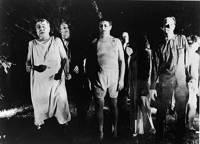 Zombie z filmu "The Night of the Living Dead" z 1968 r.