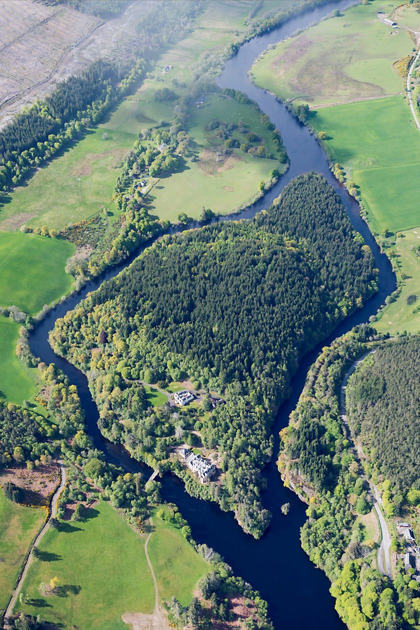 Warta 7 milionów funtów posiadłość na wyspie Eilean Aigas