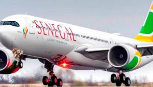 Decollage d'un avion d'Air Sénégal