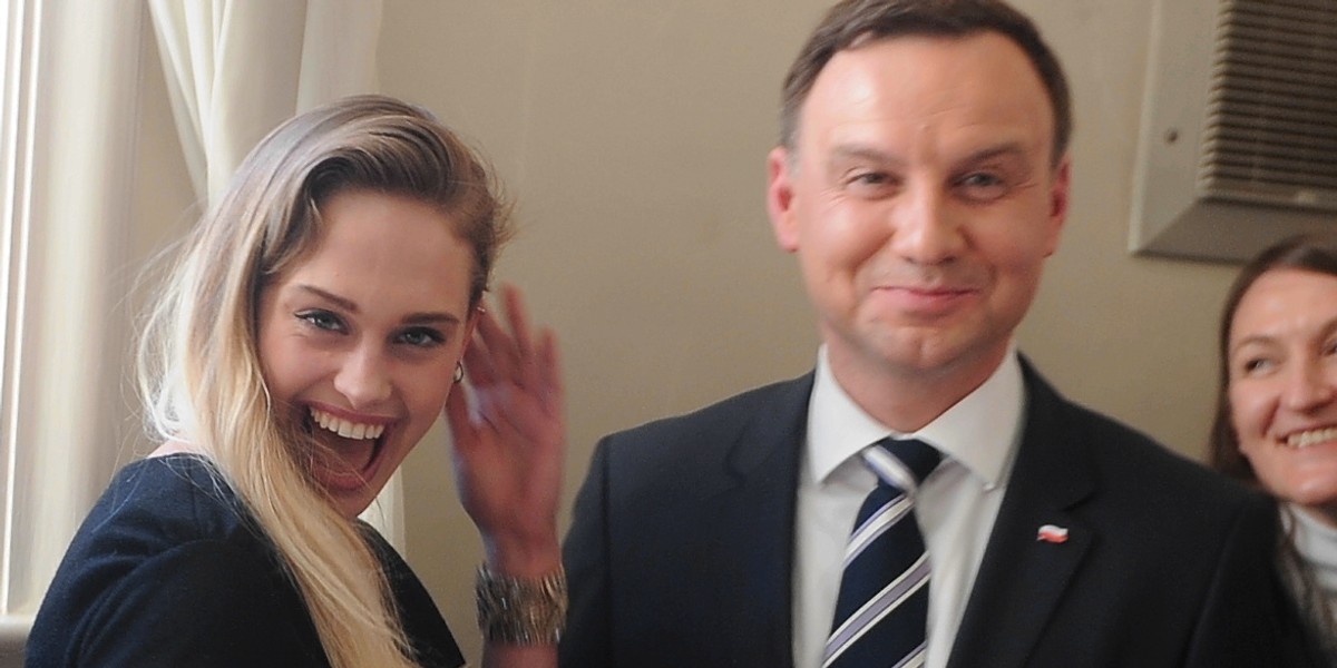 Zuzanna Agata Przybył i Andrzej Duda