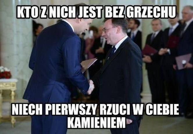 Memy po wypuszczeniu Kamińskiego i Wąsika