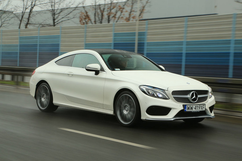 Mercedes C 250 coupé - sport i elegancja