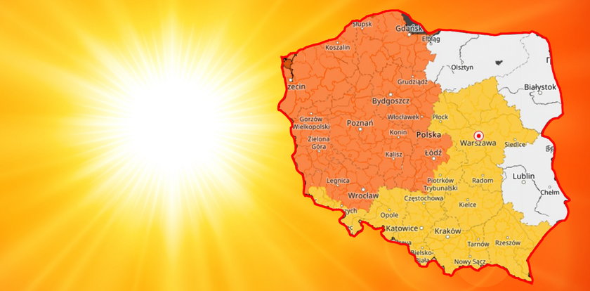 Piekący skwar zbliża się do Polski! Ale nie tylko słońce będzie niebezpieczne. Wiemy, kiedy spodziewana jest kumulacja 