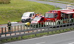 Wysiadł z auta i zginął. Tragiczny wypadek pod Grodziskiem Mazowieckim