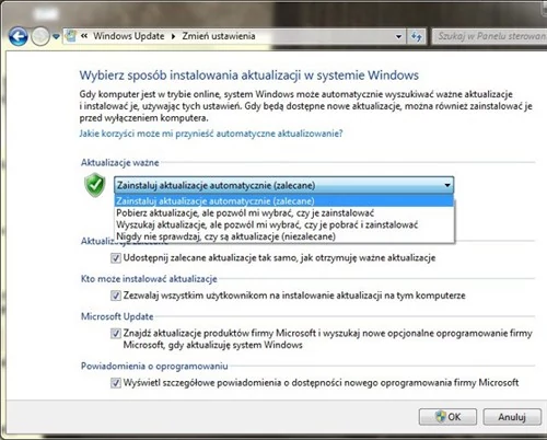 Aktualizacje automatyczne to jedna z podstaw zdrowego systemu Windows. Nie powinniśmy ich wyłączać!