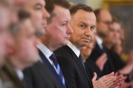 Prezydent Andrzej Duda i szef MON Mariusz Błaszczak