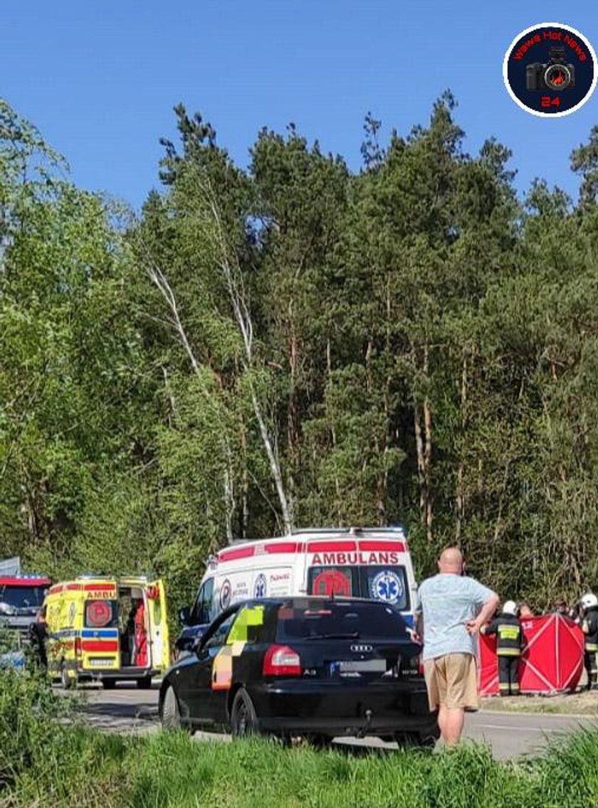 Tragedia pod Piasecznem. 7-latka zginęła na oczach matki